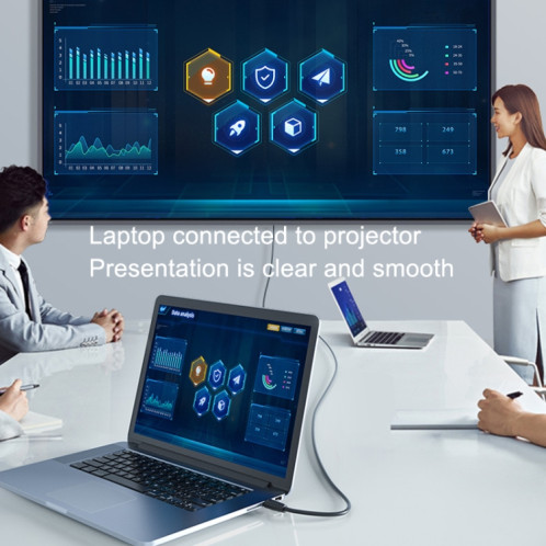 Câble de connexion HDMI 2.0 DTech HDMI 2.0 4K 60Hz Câble de connexion TV informatique, longueur: 8m SD5607449-06