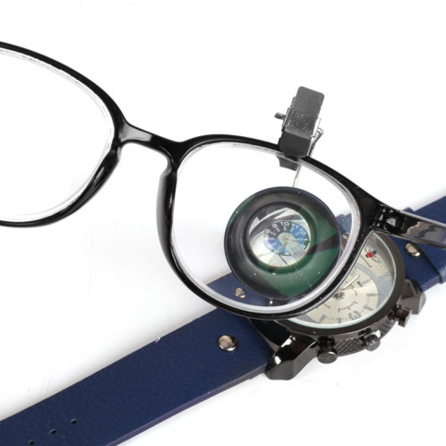 Clip 5x sur les lunettes de réparation de montre de loupe de lunettes de lune SH08011544-06