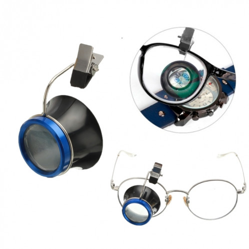 Clip 10x sur les lunettes de réparation de montre de loupe de lunettes de lune SH0802663-06