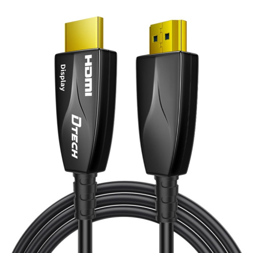 DTECH HDMI 2.0 Version Fiber Optical Line 4K 60Hz Câblage d'ingénierie TV à grand écran, longueur: 90m SD13141063-07