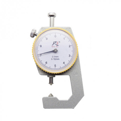 Gauge d'épaisseur de poche dans le chexi Gauge d'épaisseur de papier, Spécification: Tête pointue de milieu de gamme 0-10 mm SH390515-06