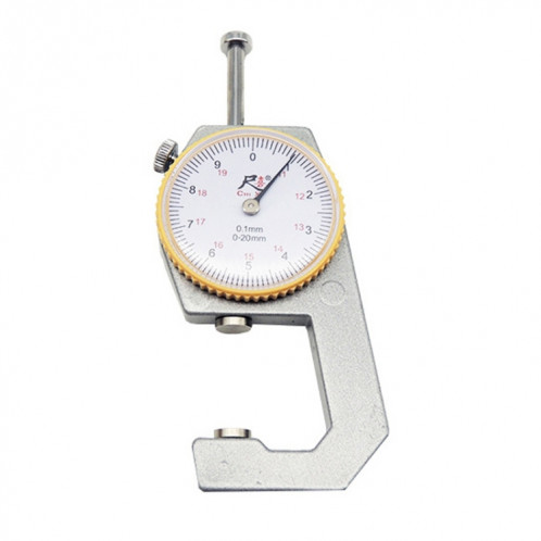 Gauge d'épaisseur de poche chixi jauge d'épaisseur de papier, spécification: tête plate de milieu de gamme 0-20 mm SH39081076-06