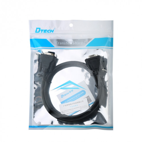 DTECH RS232 SERIER LIGNE DIRECT DB9 Ligne d'extension mâle à femelle 3M SD5107103-07