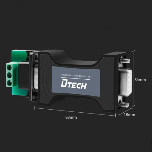 DTECH DT-9005 sans alimentation RS232 au module de port série TTL, interface: module 3.3 V SD7301524-07