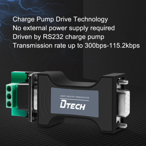DTECH DT-9005 sans alimentation RS232 au module de port série TTL, interface: module 3.3 V SD7301524-07