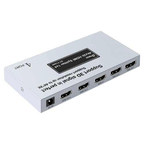 DTech DT-7144A HDMI 2.0 1 en 4 Out 4K x 2K Splitter vidéo HD, Plug CN SH45891322-07
