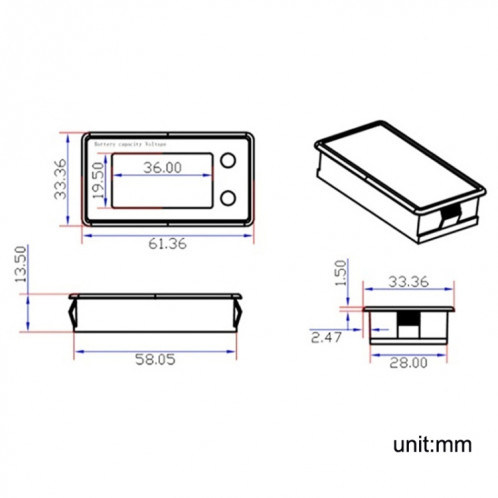 Écran de couleur SUPNOVA LCD SS2302715-07