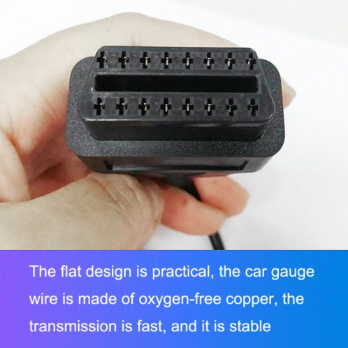 16 Pin USB AM à OBD2 Câble de diagnostic de l'ordinateur de voiture de conversion Female OBD2 SH4644958-07