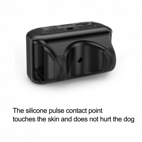 Traineur pour animaux de compagnie Traineur Rechargeable Automatique Arrêt d'écorce (noir) SH901A1156-07