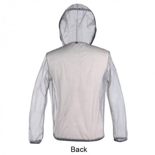 Expédition de la jungle Veste résistante aux insectes avec un chiffon de gaze en filet anti-bite, taille: l SH0901531-07