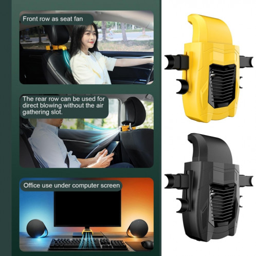 VOL SEAT MULTIFUCTIONNEL MURTIFUNCTIONNEL F415 Ventilateur USB (jaune) SH001B527-07