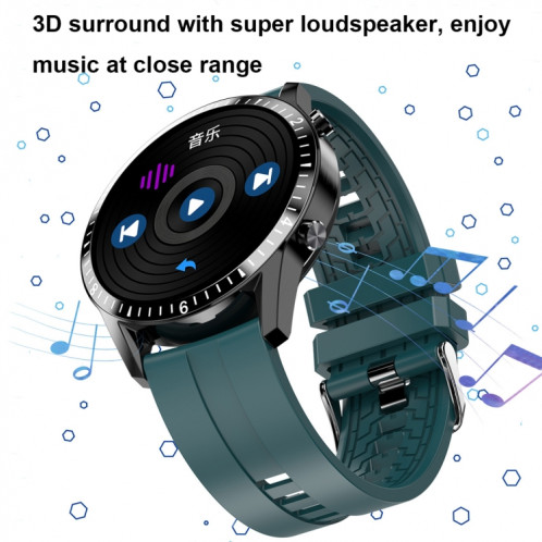 I9 1.3 Inch Heart Rate/Blood Pressure/Blood Oxygen Monitoring Watch, Color: Green SH23041205-07