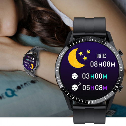 I9 1.3 Inch Heart Rate/Blood Pressure/Blood Oxygen Monitoring Watch, Color: Silver Steel SH23081829-07