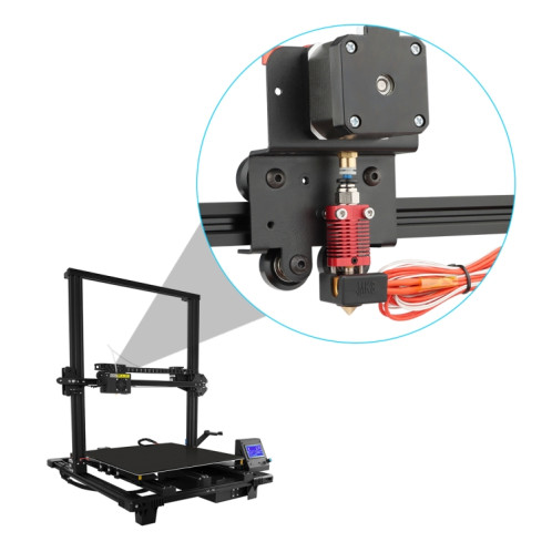 Kit de rénovation d'extrudeuse d'imprimante 3D pour Ender3 / CR10, style: carte d'installation + machine d'extrusion SH5003679-06
