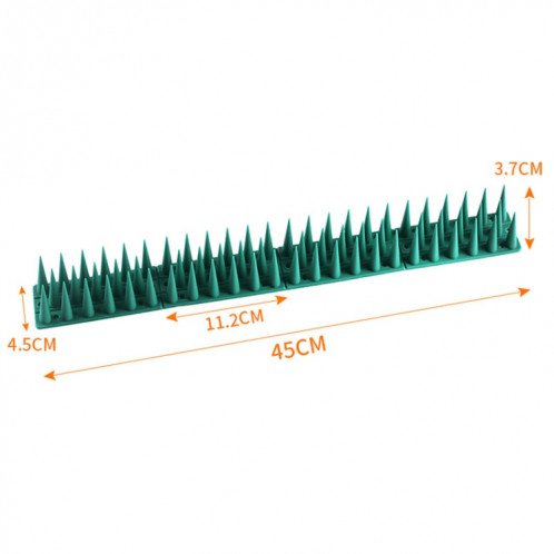 12 PCS Nails anti-oiseaux d'oiseau en plastique (rouge brique) SH301D1403-07