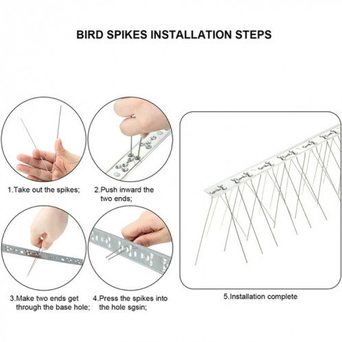 10 pcs 50 cm de long bilan d'oiseau anti-chat SH54941490-07