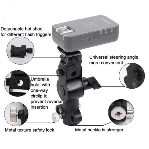 Support d'éclairage en forme de flash supérieur D SH56271953-06