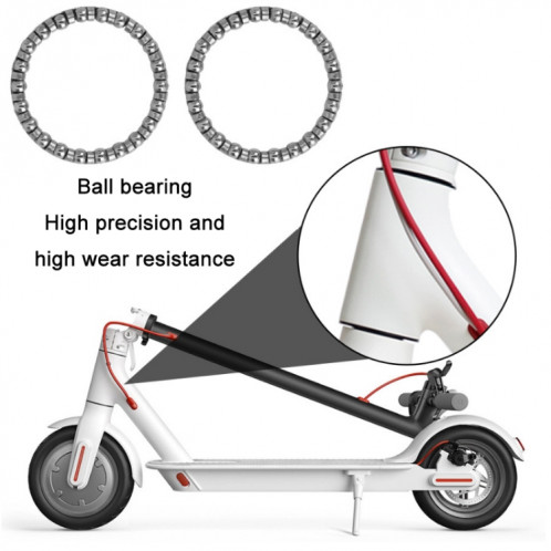 Kit de poignet de scooter électrique 6 pièces/ensemble pour Xiaomi Mijia M365/Pro (noir) SH701A1846-05