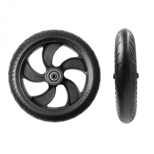 Accessoires de roues avant en plastique de 8 pouces pour Kugoo S1 / S2 / S3 (noir) SH001A953-06
