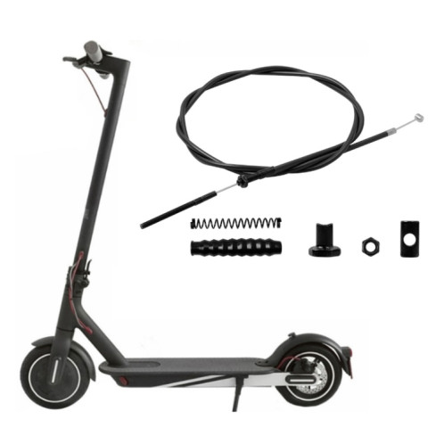 Ensemble de câbles de frein à scooter électrique pour NineBot Max G30 (noir) SH501A870-05