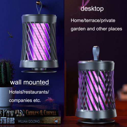 C16 Mosquito Killer Mosquito Mosquito Home Light USB Lumière (gris foncé) SH801B1014-07
