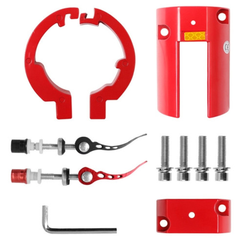 Porte-pliage du scooter pour Xiaomi Mijia M365 / Pro / Pro 2 (rouge) SH701B652-05