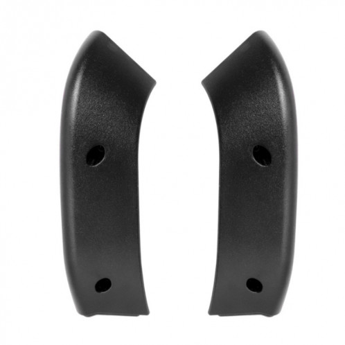 Couvercle latéral avant de la plaque de base du scooter pour Ninebot Max G30 (noir) SH401A241-05