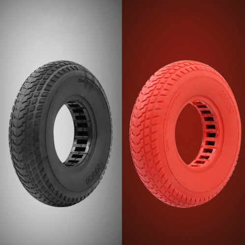 Pneu en caoutchouc massif de 8 pouces pour le scooter Xiaomi, couleur: noir SH4801665-05