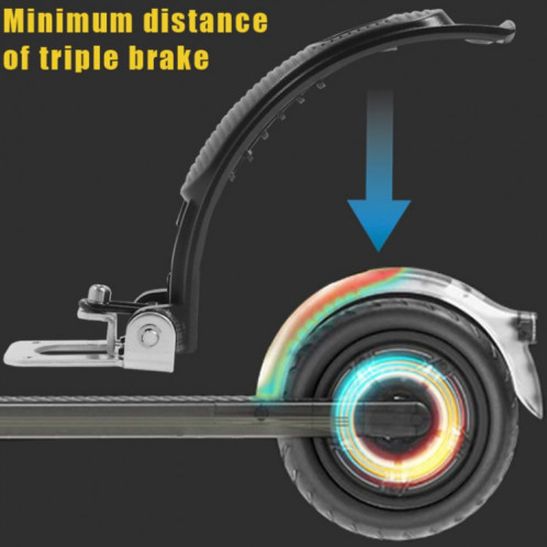 Fender de frein mécanique arrière du scooter pour NineBOT ES1 / ES2 / ES3 (noir) SH701A1858-06