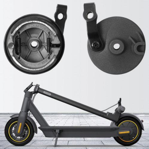 Dispositif de pile de frein à roue avant de scooter électrique pour Ninebot Max G30 (noir) SH101A1462-06