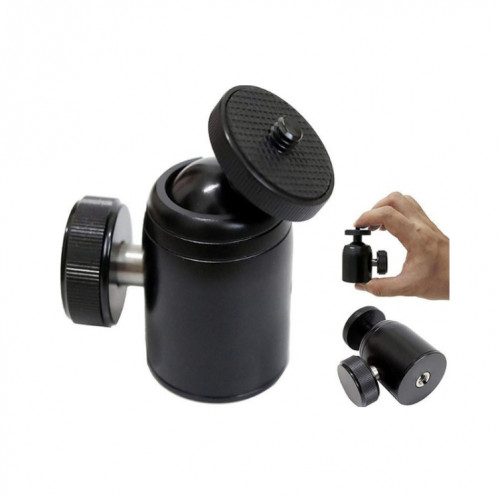 2 PCS Q35 Matériel Photographique Metal Spherical Gimbal (Noir) SH501A684-05