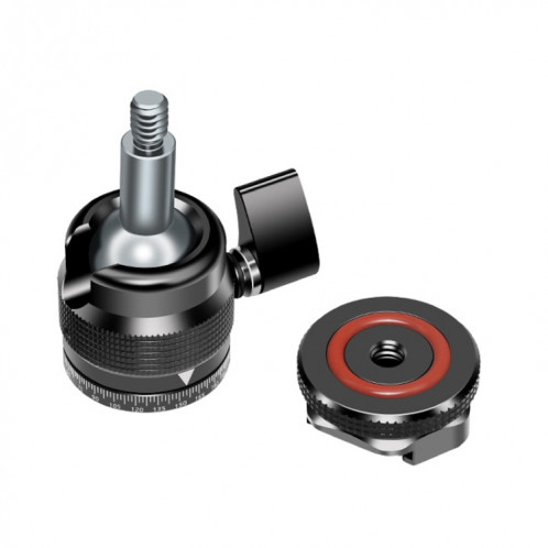 2 PCS 360 Panoramique Ball SLR Camera Tête de Photographie (Métal) SH201A131-06