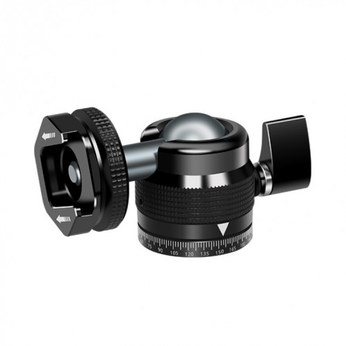 2 PCS 360 Panoramique Ball SLR Camera Tête de Photographie (Métal) SH201A131-06