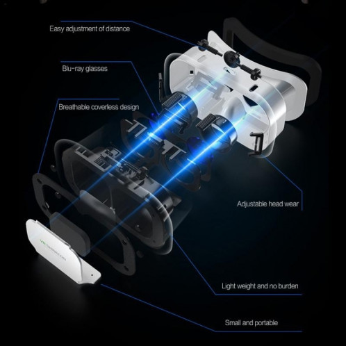 G05A 5th 3D VR Lunettes Lunettes Virtuelles avec 051 SH79061499-07