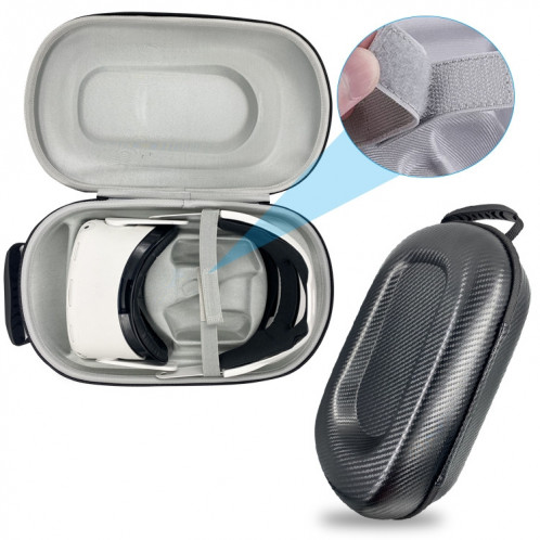 Sac de rangement antichoc pour lunettes Meta Quest VR (fibre de carbone) SH101A1738-06