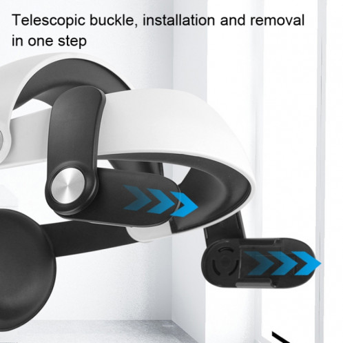 Sangle de tête réglable interchangeable MQ2 Elite Edition pour Meta Quest 2 SH6163984-06