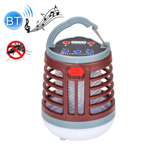 Piège à moustiques d'éclairage de charge USB audio Bluetooth (W881 marron) SN101C197-06