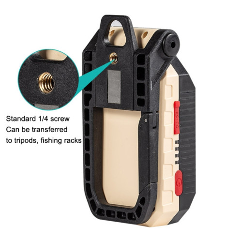 E-SMARTER COB Lampe de travail USB Lampe de poche d'urgence Lampe de maintenance Style : W599A 10 trous SE9003295-06