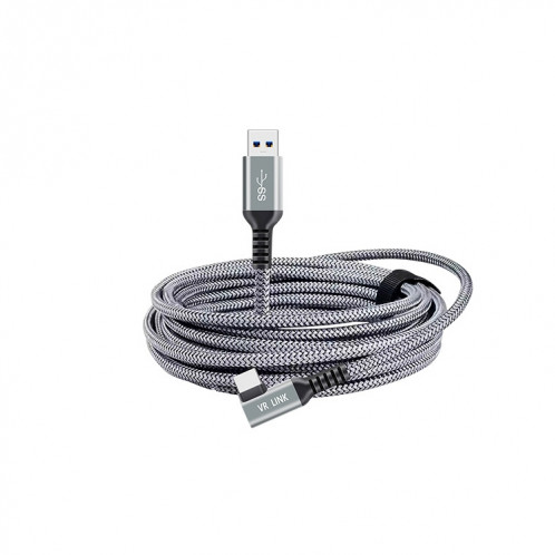 USB3.2 Gen1 VR Link Streamline pour Oculus Quest 2, modèle : A-C coque en aluminium 6M fil tressé SH9107585-06