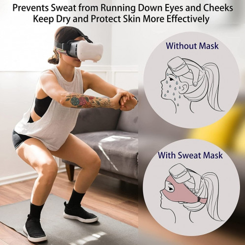 Lunettes VR Masque pour les yeux respirant et résistant à la sueur (coloré) SH401F339-06