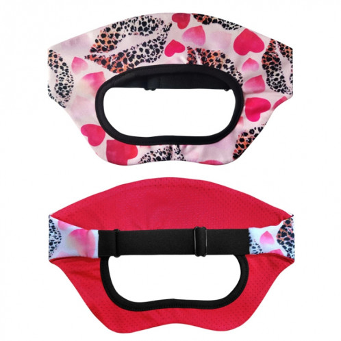 Masque pour les yeux respirant et anti-transpiration pour lunettes VR (fleurs de cajou) SH801C26-06