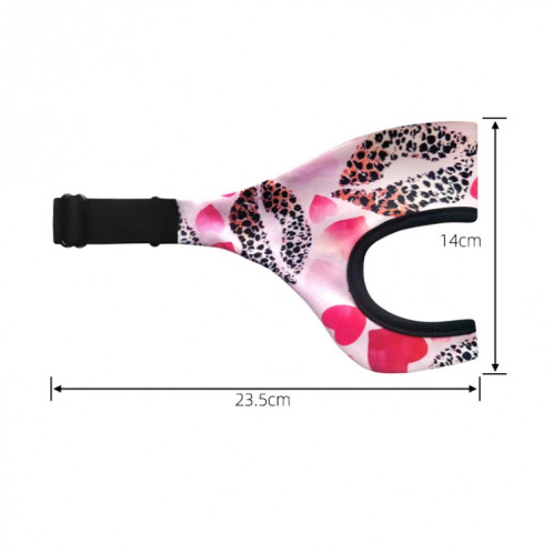 Masque pour les yeux respirant et anti-transpiration pour lunettes VR (fleurs de cajou) SH801C26-06