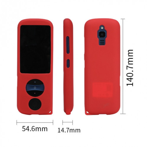 Étui de rangement en silicone pour iFLYTEK Translator 3.0 (rouge) SH201F1944-06