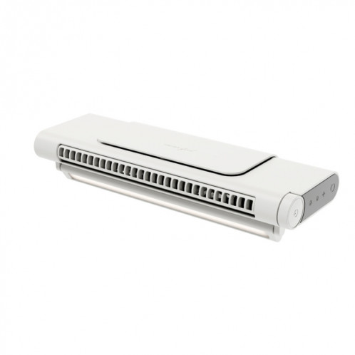 JXS-GP1 Ventilateur silencieux turbo sans lame pour écran d'ordinateur avec fonction d'éclairage de protection des yeux (blanc) SH701A106-06