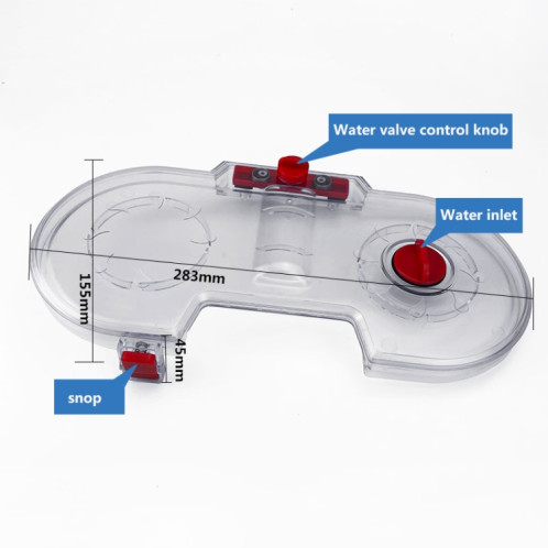 Accessoires de réservoir d'eau de vadrouille pour Dyson V7 V8 V10 V11 SH707040-05