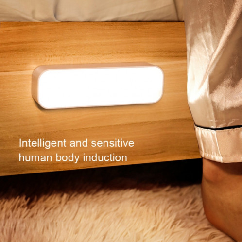 D6 Smart Charging Home Wireless Cabinet Sensor Light, capacité de la batterie : 3000 mAh (lumière jaune) SH102B293-06