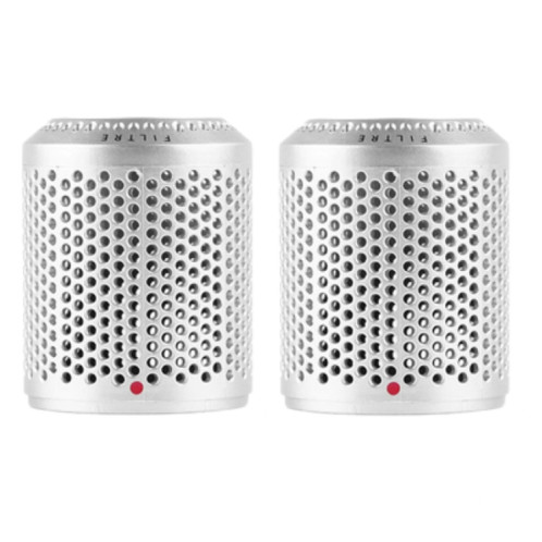 Lot de 2 filtres anti-poussière pour sèche-cheveux Dyson HD01/HD03/HD08 (argent) SH801B1017-05