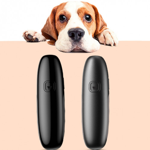UB100 Ultrasonic Trainer Barking Device Handheld Portable Driving Artefact (Argent) SH201B227-06