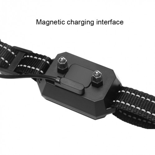 Dog Trainer Clôture électronique Smart GPS Arrêt d'aboiement sans fil (Noir) SH901B89-06