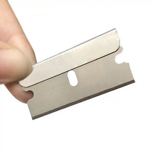 100 PCS A25 Film De Voiture Écran De Téléphone Portable Outil Auxiliaire Simple Face Lame En Acier Inoxydable SH78521494-05